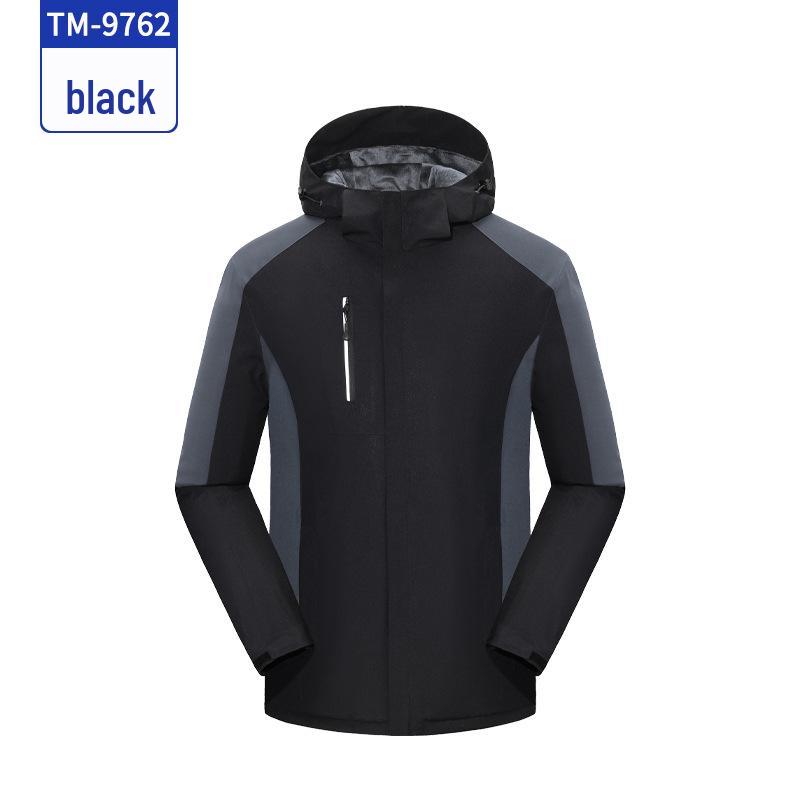Custom Logo Print Douyin Live Stream Windbreaker Jacket - Thickened Casual Workwear