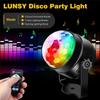 Disco Ball 360° Rotating LED Party Light Music Activated Disco