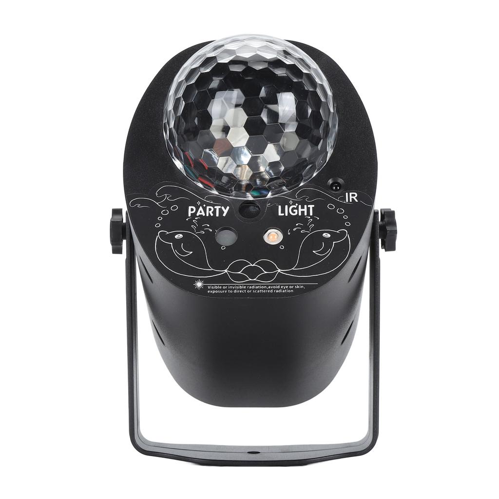Party Ball Lights LED 3 In 1 Multiple Patterns Sound Activated Remote Control Stage Ball Light for