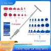 Car Dent Repair T-Puller Kit with Manual Pull Rod