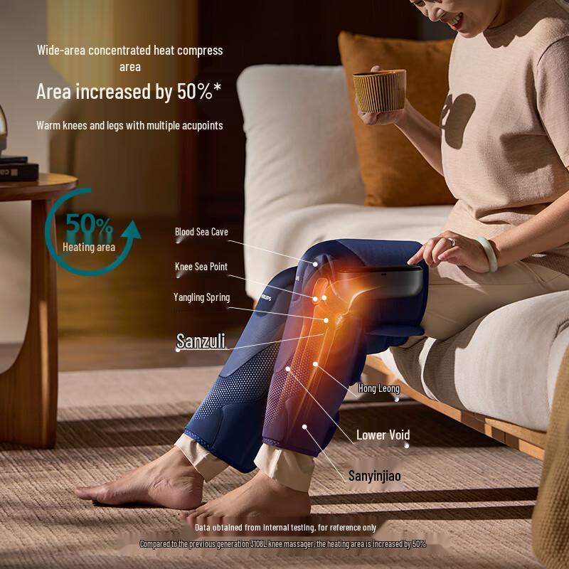 Philips PPM5204L Heated Knee & Leg Massager