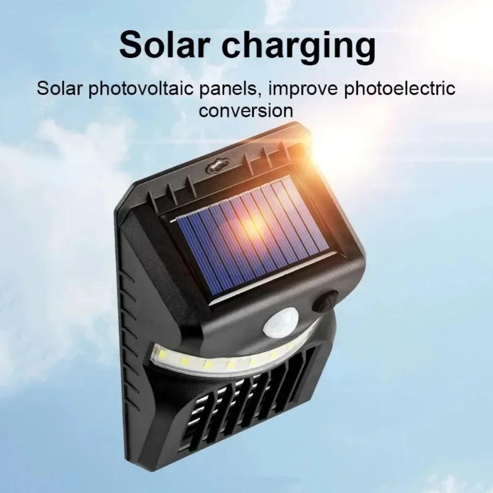 Outdoor LED Solar Mosquito Killing Lamp Waterproof 2 IN 1 Ultraviolet Electric Shock Mosquito Killing Induction Garden Lamp