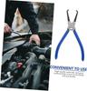 New Blue Clamp Plier Joint Clamping Pliers for Quick Filter Removal Oil Line Clamp Pliers Auto Tool for Detaching Fuels Hoses