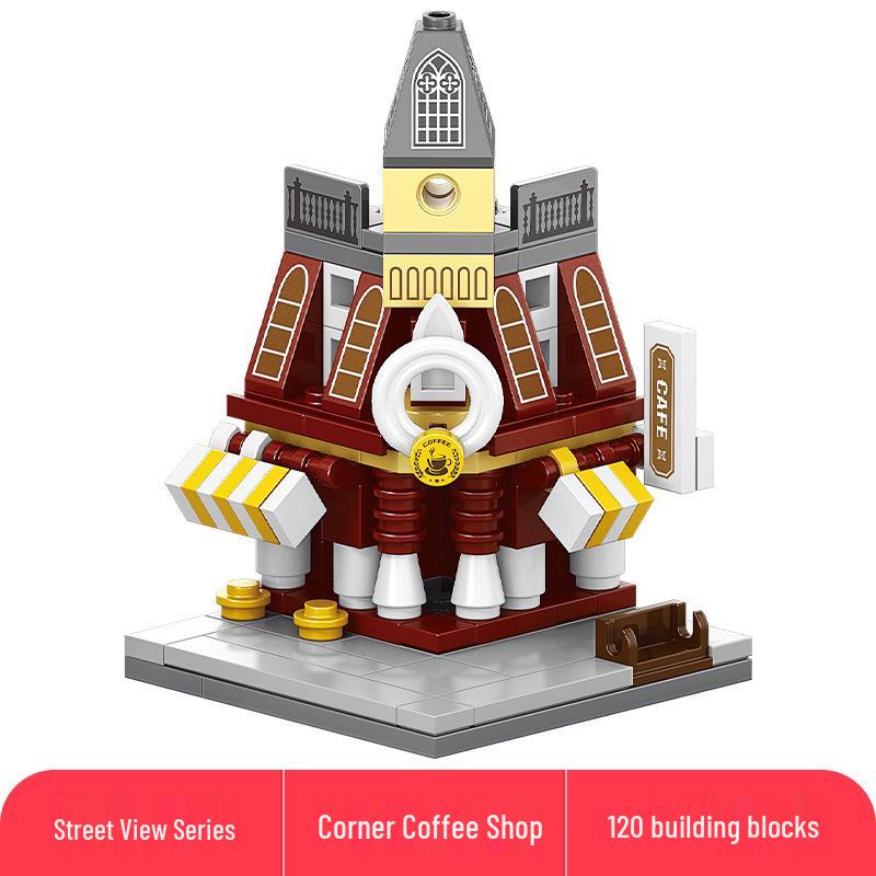 Lele Brothers Compatible Building Blocks: Educational Interlocking House Model for Kids