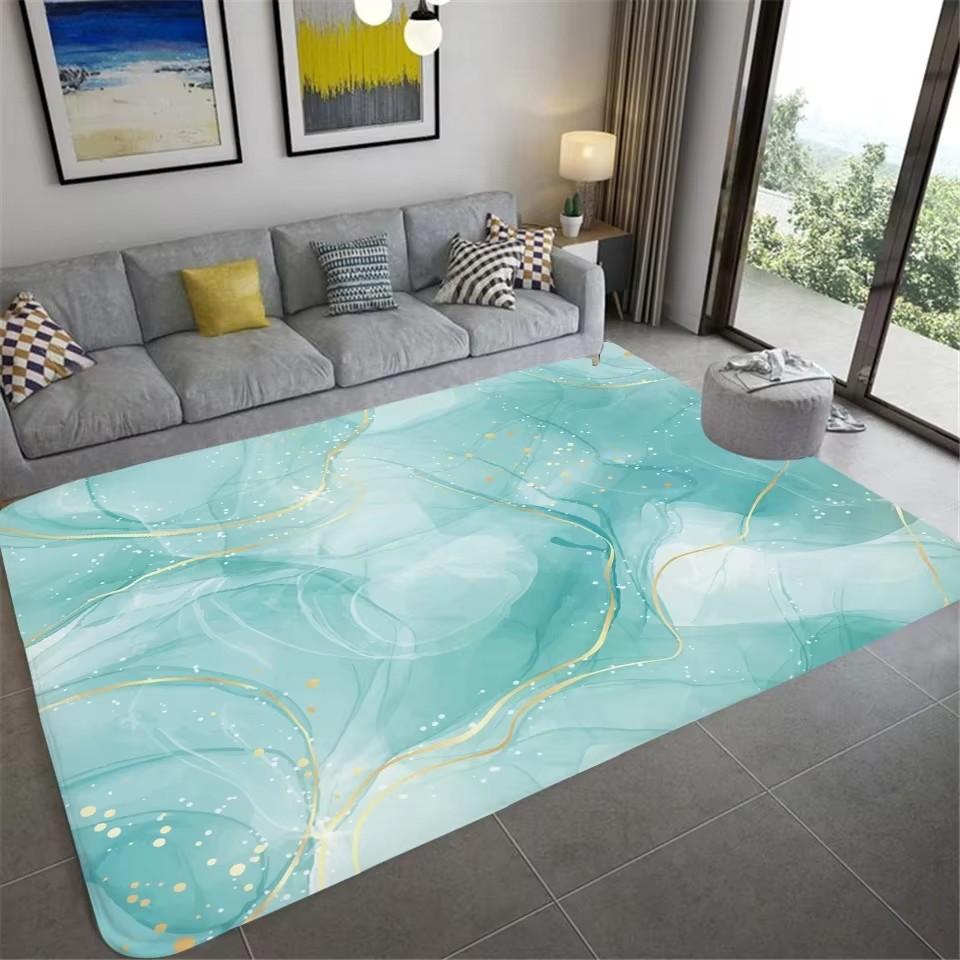 Modern Abstract Marble Carpet for Living Room Home Decorations Sofa Table Large Area Rugs Nonslip Bedroom Floor Mat Entrance Mat