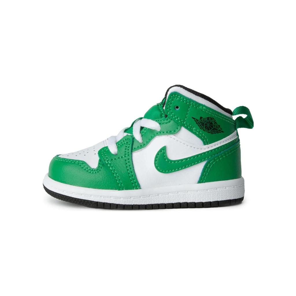Air Jordan 1 Mid Toddler 'Lucky Green' (Unisex) Lucky Green / Black / White Toddler Shoes DQ8425 301