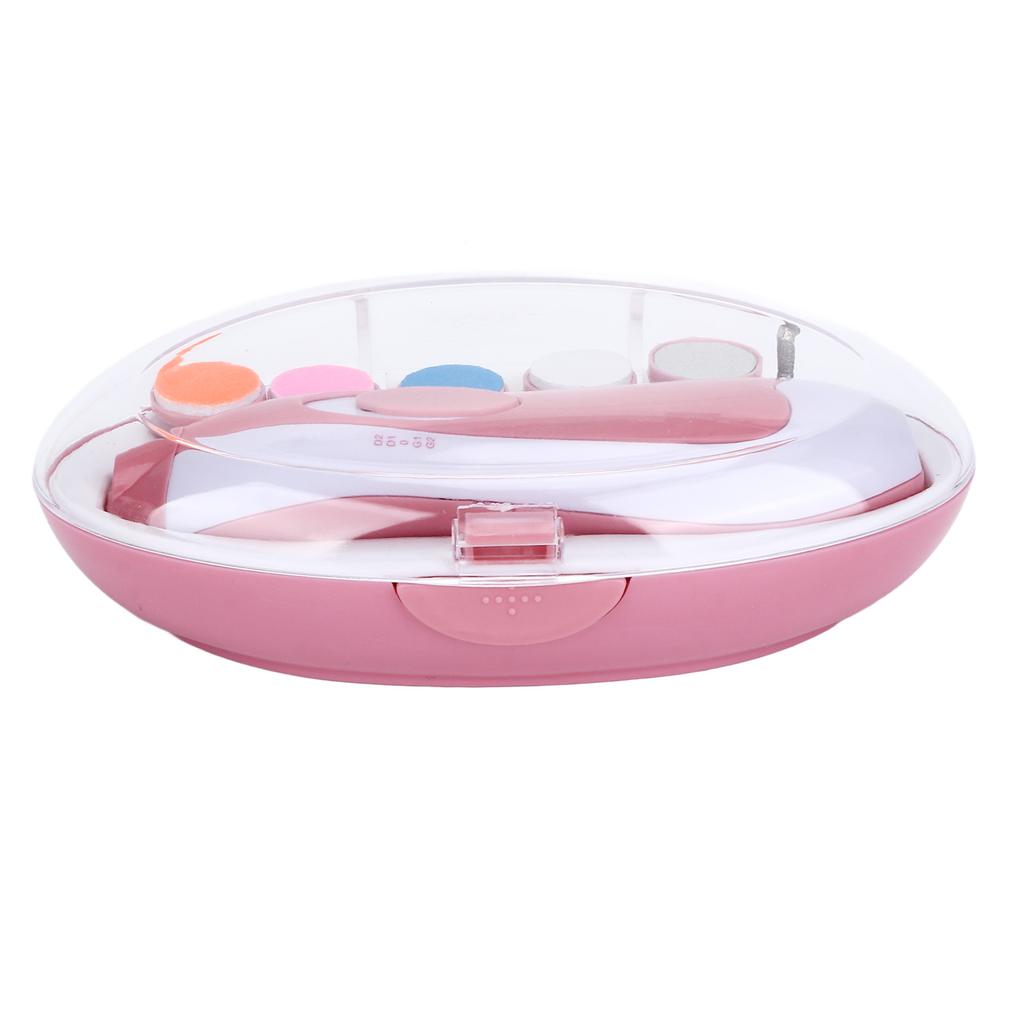 Baby Nail Trimmer 6 In 1 High   Quick Trimming LED Light Fine Grinding Baby Nail Clippers for Baby Adult