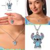 Lilo Stitch Modeschmuck Legierungskette mit Strasssteinen für Gelegenheitsgeschenk