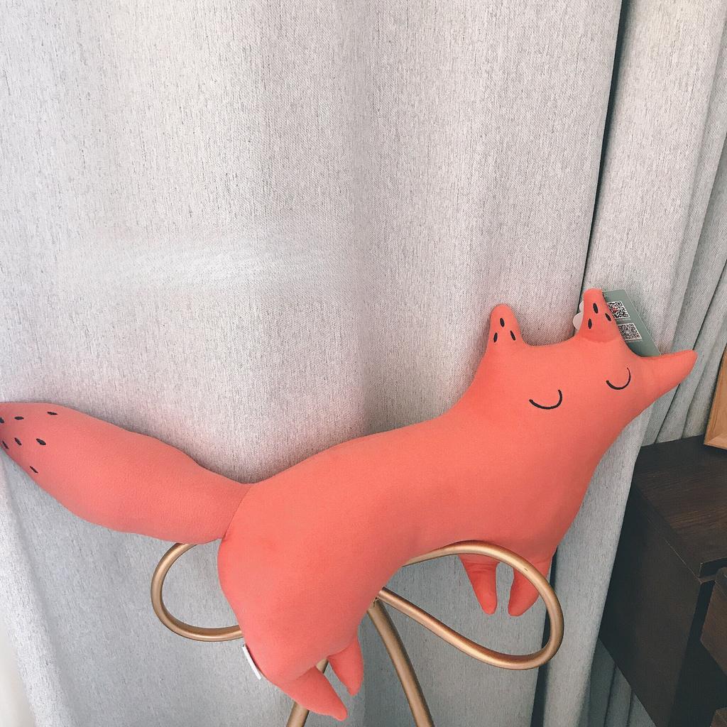 Ins Software Forest Pillow Seabird Whale Home Cushion Plush Toy Boutique Doll One Piece