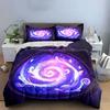 Fantasy Galaxy Art Decoration Set Soft Comfortable Duvet Cover Bedding Set Included 1*Duvet Cover & 2*Pillowcases, Gift