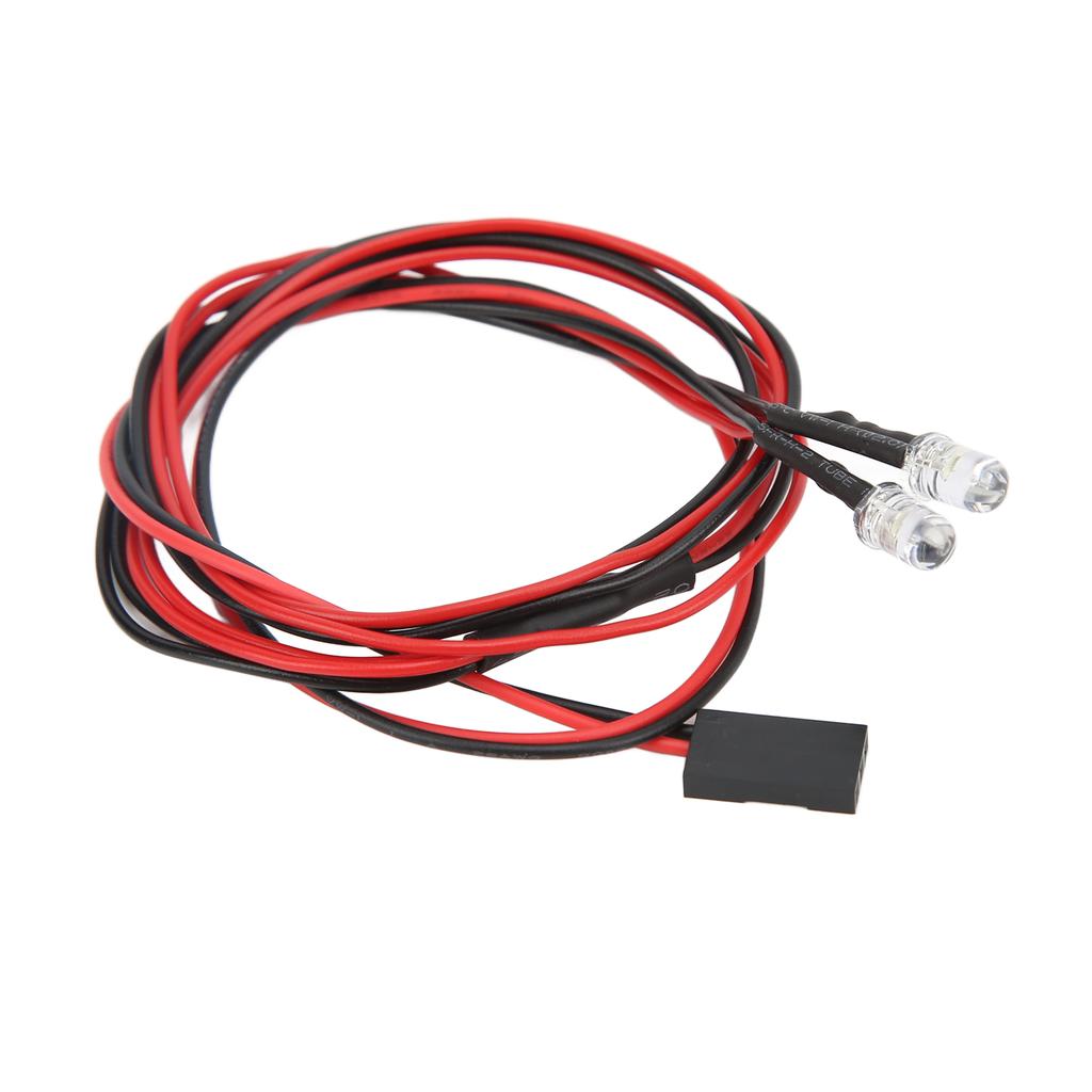 RC Aluminum Alloy Rear Bumper with Trailer LED Kit for TRX?4 SCX10 90046 SCX10III 1/10 Car