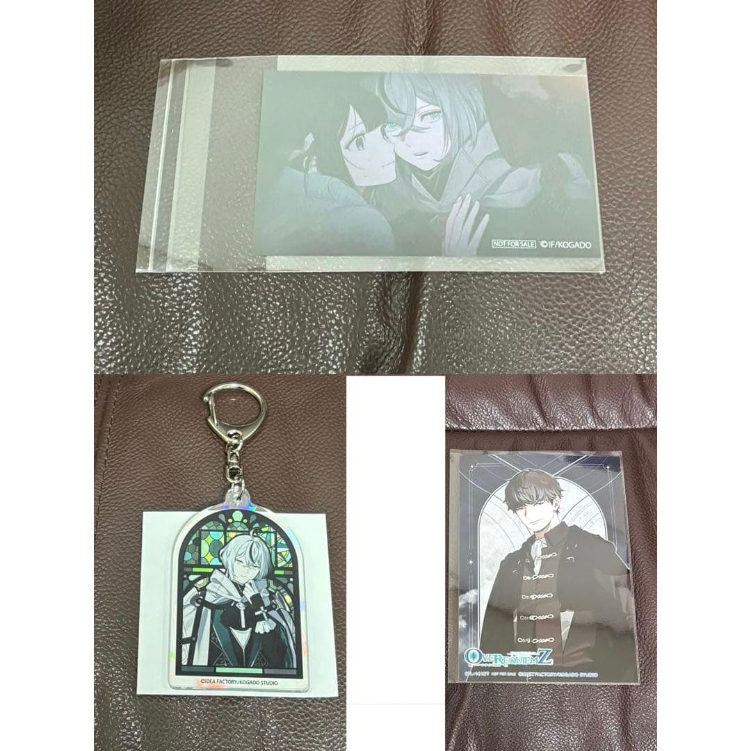 OVER REQUIEMZ Kogado Key Chain Molly Clear Sheet Osser