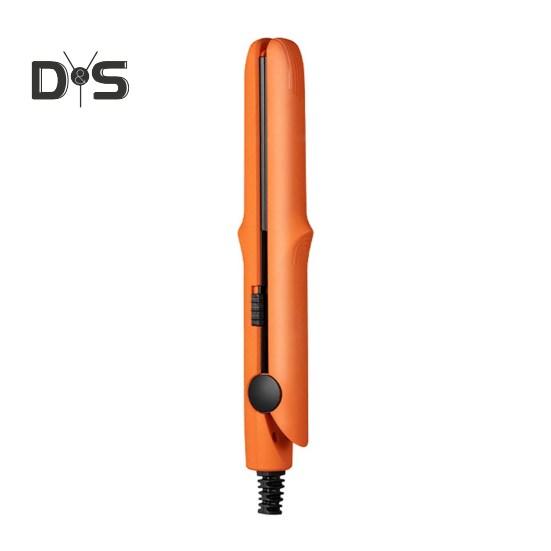 

Мини-щипцы для завивки двойного назначения 2-в-1, плойка, выпрямитель для волос, щипцы для завивки, быстрый нагрев, портативный, для путешествий, для женщин, для коротких и длинных волос, укладка оранжевый