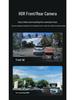 K309 4K Dual-Objektiv Dashcam mit Infrarot-Nachtsicht, WLAN und GPS