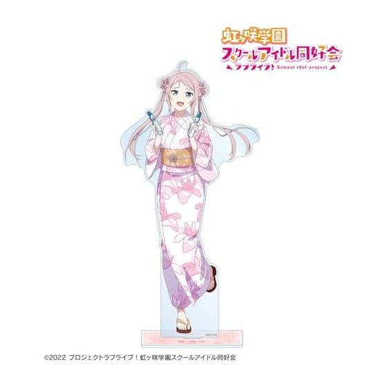 Love Live! Nijigasaki High School Idol Club "Ennichi" Ver. Rina-chan Board Big Acrylic Stand