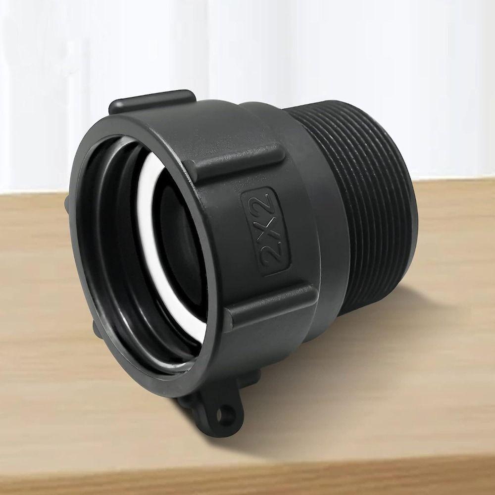 Black IBC Tote Adapter Plastic Ton Bucket Adapter Ton Bucket Joint Accessories  Tote Connector
