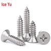 Bingyu BY-978 316 Stainless Steel Phillips Flat Head Self-Tapping Screws