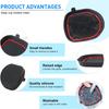 Cup Holder Coaster For Wrangler JL JLU 2018-2024 2025 Wrangler Accessories Gladiator JT -2025 Silicone Cup Erts Interior Mats Pad (Red Trim, 4-Pcs