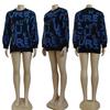 European and American Women's Autumn Winter Street Style Round Neck Thick Knit Sweater