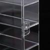 1 Stück Auto Nicht Stanzen Klebe Wand Transparent Aufbewahrungsbox 1:64 Acryl Auto Displaybox Für Auto Modell Spielzeug Schrank Regal