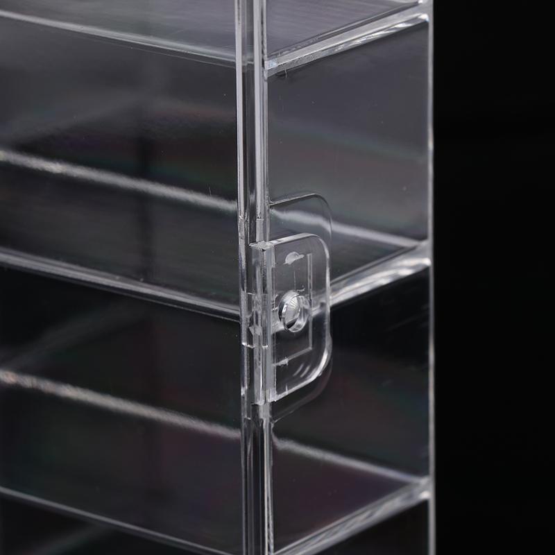 1 Stück Auto Nicht Stanzen Klebe Wand Transparent Aufbewahrungsbox 1:64 Acryl Auto Displaybox Für Auto Modell Spielzeug Schrank Regal