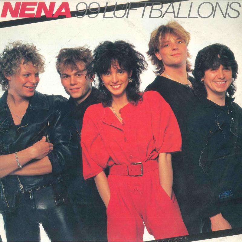 LP Record NENA - First America 99 Luftballons 253P501 EPIC INTERNATIO 1984 Japan Obi Rock Used
