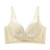 Hole cup breathable without steel ring adjustment bra cover gathered to prevent sagging can be large and small chest