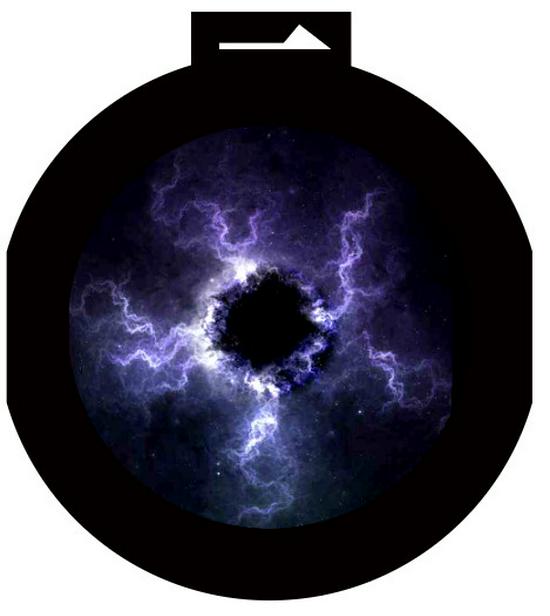 Starry Sky Moon Lamp - Creative LED Projection Night Light with Ghost Face Expressions, USB Decorative Lamp.