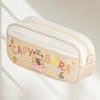 Large Capacity Capybara Stationery Bag Desktop Storage Cartoon Pencil Bag  Student