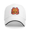 Geometry Cube Dash Game Baseball Cap Hip Hop Unblocked Level Sandwich Cap Unisex Women Adjustable Headwear Activities