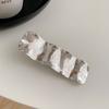 Korean Style Rectangle Side Bangs Hair Clips Punk Hair Clips Metal Hair Pins Fix Fringe Barrette