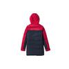Vans Mid-Length Warm Hooded Down Jacket Men Jacket Red Blue VN0A3DHSRS9