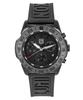 Pacific Diver Chronograph Rubber Strap Black Dial Quartz XS.3141.BO.1 200M Men's Watch