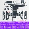 For Mercedes Benz GLC W254  Car Gearbox Panel Film Dashboard Protective Sticker Interior Screen Anti-Scratch Accessories
