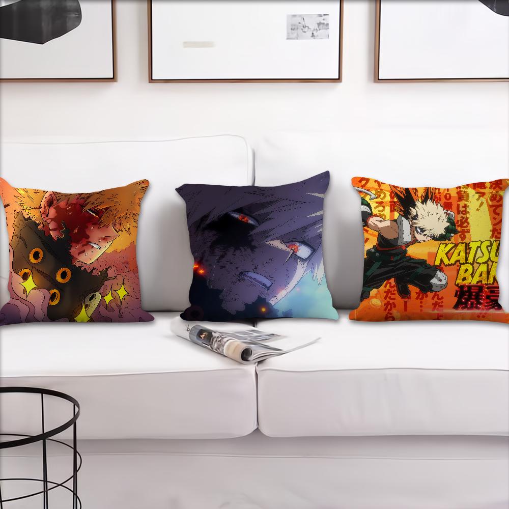 Katsuki Bakugo My Hero Kissenbezug Für Kissen Sofa Druck Dekoration Zimmer Haus Büro Café Auto Nordische Schlichtheit