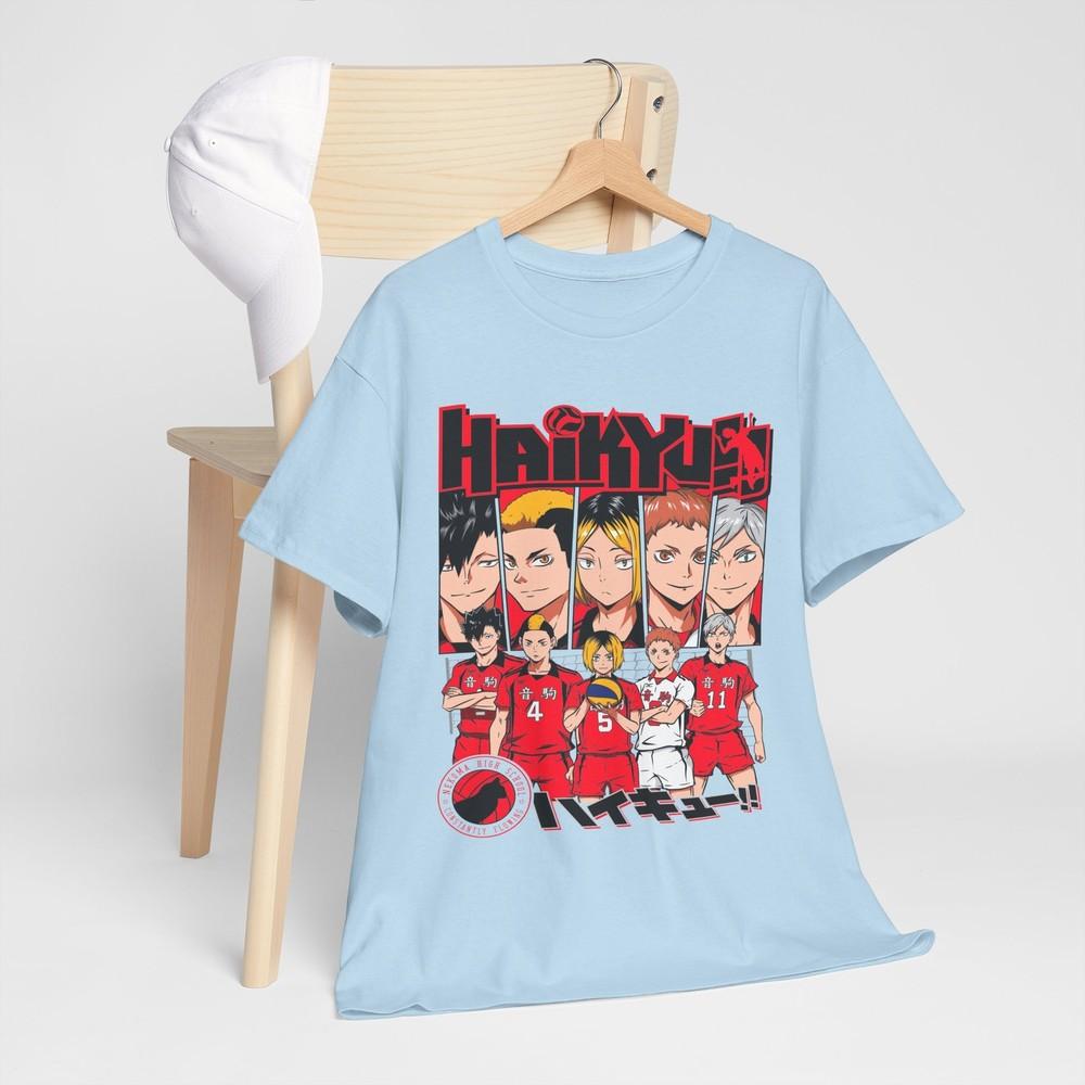 Hinata Shoyo Unisexga Strip Haikyuu Haikyu Anime Unisex Tshirt TShirt Tee gift M