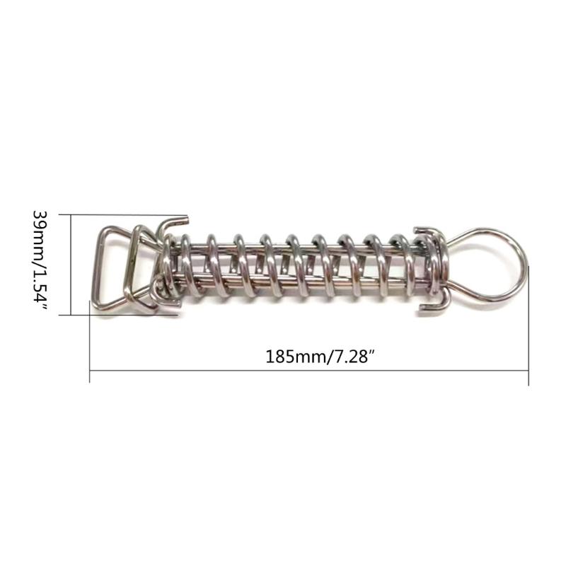 1/4/10pcs Windproof Stainless Steel Rope Tensioner Awning Fixed Hook Buckle