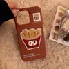 Fumede Plush Food iPhone Case with French Fries (2-Pack)