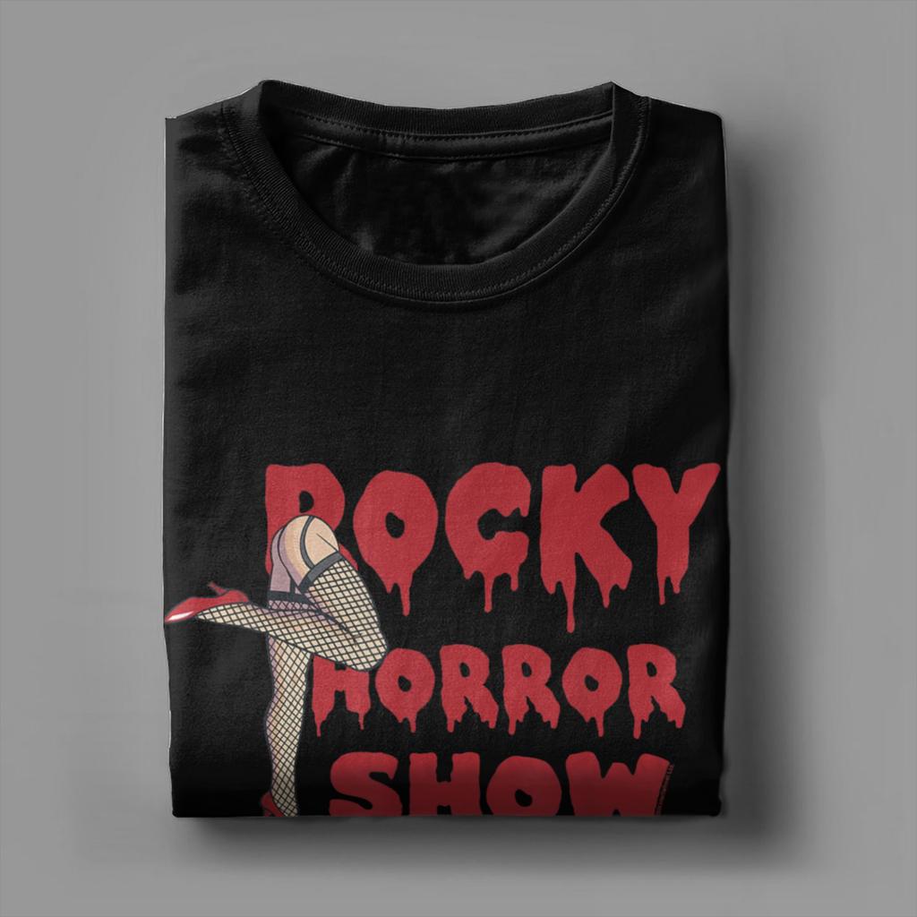 Herren The Horror Show Beine Mit Logo Block T-Shirts 100% Baumwolle Merch Hipster Kurzarm O-Ausschnitt T-Shirts Sommer T-Shirts