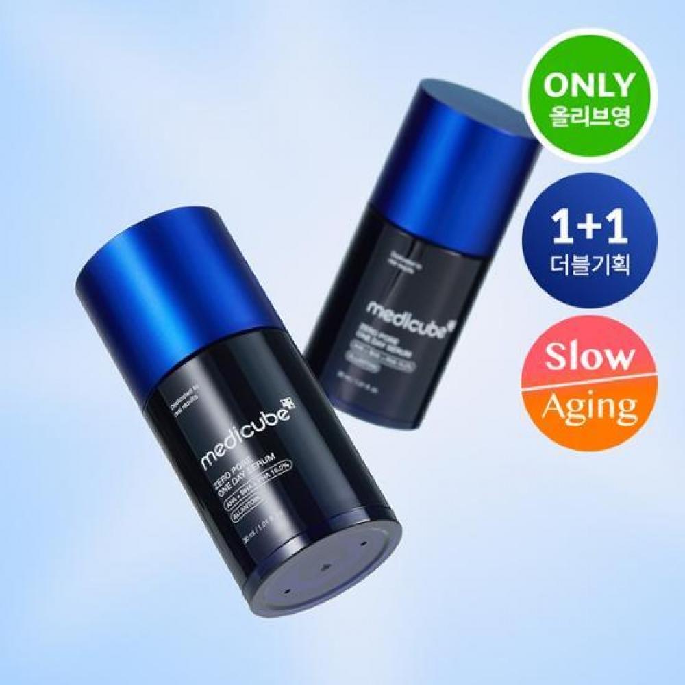 Medicube [1+1 Pore All Purpose] Medicube Zero Pore One Day Serum Double Plan  30ml+30ml 