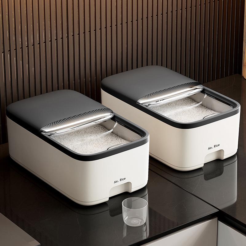 Japanese Large-Capacity Moisture & Insect-Proof Rice and Grain Storage Box
