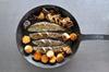 Turk Classic Frying Pan No. 3, 22cm, Hammered Iron Frying Pan, Induction Compatible
