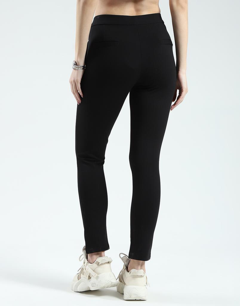 Monte Carlo Women's Solid Regular Fit Jegging