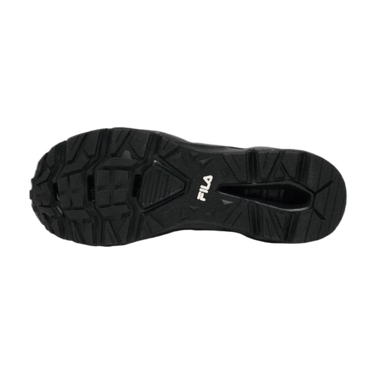Fila Sandali Ondulati Eleganti V2 Moda Versatili Semplici Trendy Scarpe Basse Casual Sandali Unisex Nero 1SM02780H013