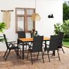 VidaXL 7-Piece Garden Dining Set Patio Dining Furniture Terrace Dining Furniture Garden Lounge Set 3060055