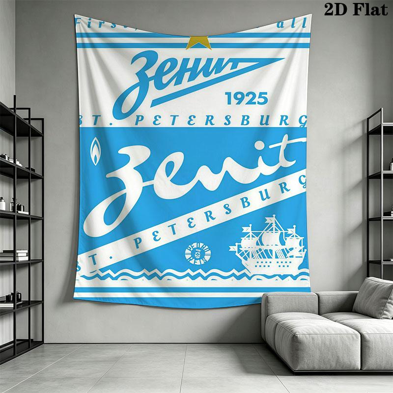 Zenit Wall Hanging Printed Fabric Blanket Decorative Tapestries for Bedroom Living Room Home Decor
