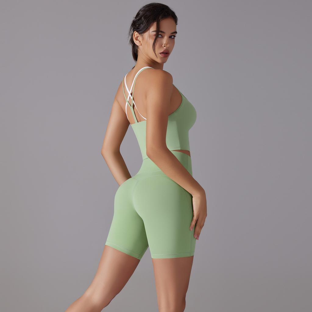 No Trace Back Underwear, High Waist, Hip Lifting, Skin Friendly, No Awkward Lines, Sports Shorts, Running, Fitness, Yoga Set