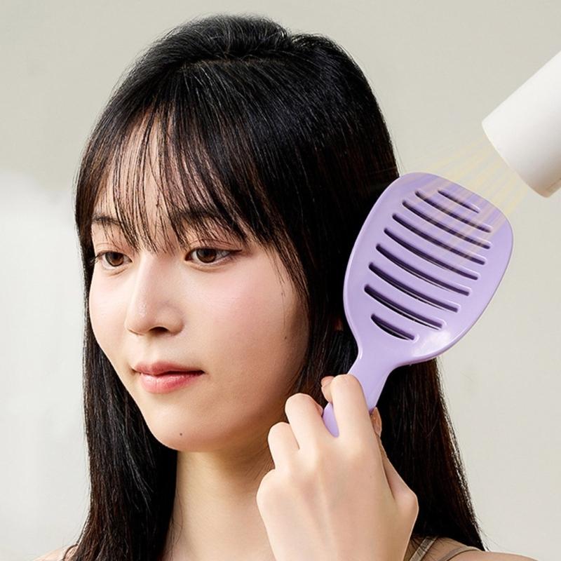 Convenient Detangling Comb Scalp Massage Soft Bristles Brush Hair Styling Tool Haridressing Comb For Flaky Scalp Care