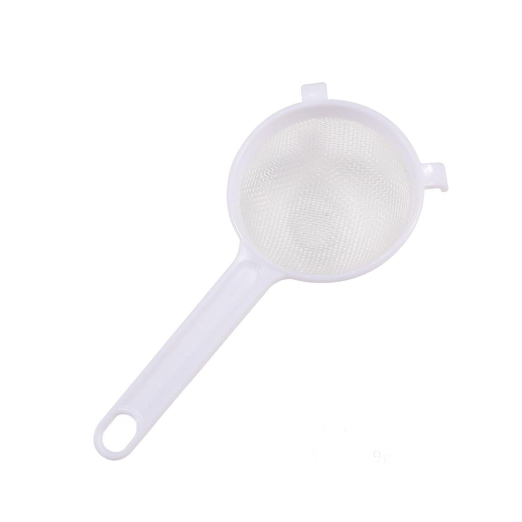 Kitchen Baking Tools: PP Plastic Filter Screen, Filter Screen, Strainer, Flour Filter Screen, Sieve, Handheld Flour Sieve.