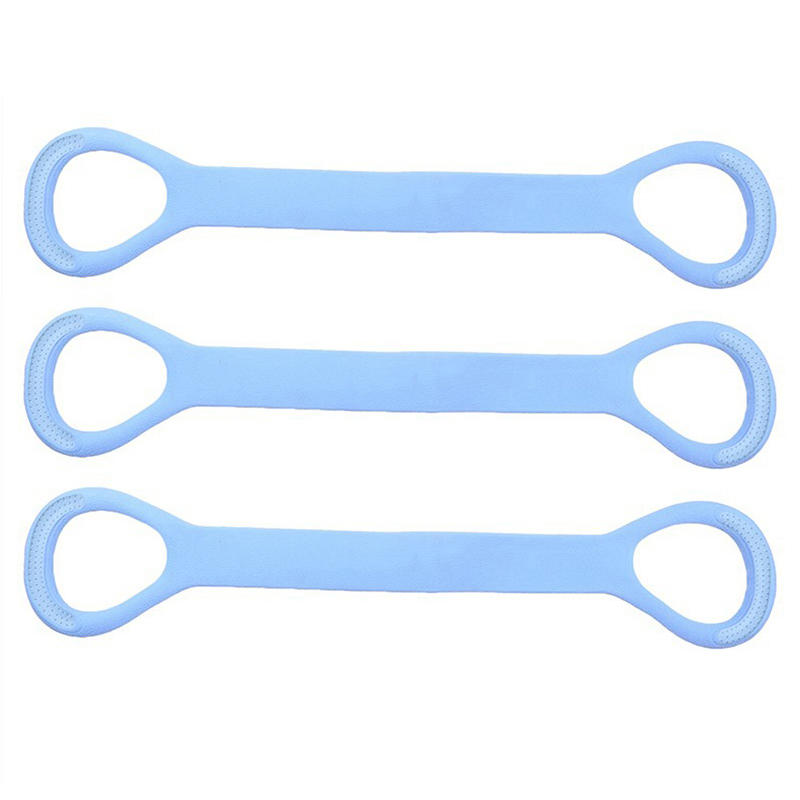 Pilates Resistance Band 8 Shaped Elastic Stretcher Home Fitness Open Shoulder Back Shaping Pulling Band Shoulder Exercise Rope